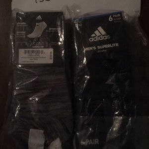 12 Pairs Adidas Men Superlite Climalite Socks 6-12
